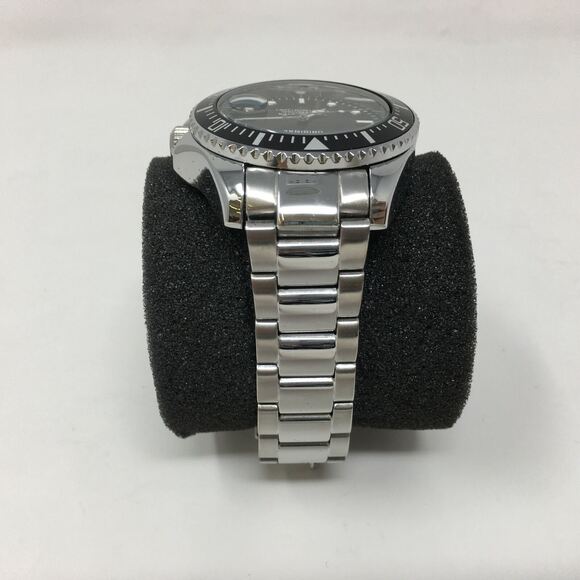 Men's Stuhrling Depthmaster 3940 Miyota Movement Diver Watch, Size 42mm - Silver - Picture 6 of 11